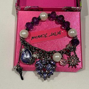 Betsey Johnson Charm Bracelet